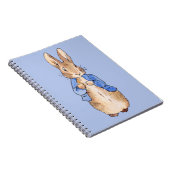 Peter mit blauem Hintergrund Notizblock (Rechte Seite)