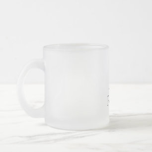Peter Monogram-minimalistische Tasse