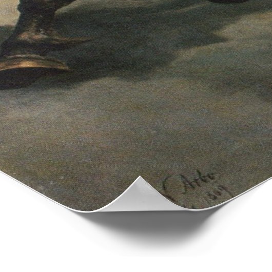 Peter Nicolai Arbo - Valkyrien Poster (Ecke)