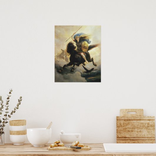 Peter Nicolai Arbo - Valkyrien Poster (Küche)