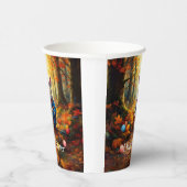 Peter Oaster Bunny mit Ostereier-Körbchen Pappbecher (Rechts)