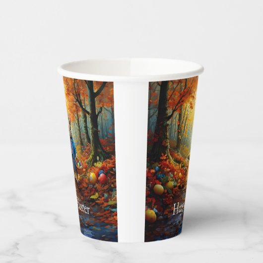 Peter Oaster Bunny mit Ostereier-Körbchen Pappbecher (Links)