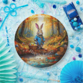 Peter Oaster Bunny mit Ostereier-Körbchen Pappteller (Party)