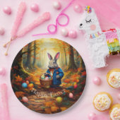 Peter Oaster Bunny mit Ostereier-Körbchen Pappteller (Party)