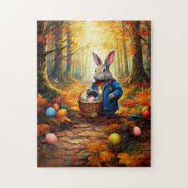 Peter Oaster Bunny mit Ostereier-Körbchen Puzzle