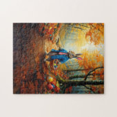 Peter Oaster Bunny mit Ostereier-Körbchen Puzzle (Horizontal)