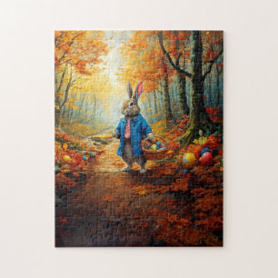 Peter Oaster Bunny mit Ostereier-Körbchen Puzzle