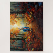 Peter Oaster Bunny mit Ostereier-Körbchen Puzzle (Vertikal)