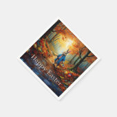 Peter Osterhase mit Ostereier Basket Napkin Serviette (Ecke)