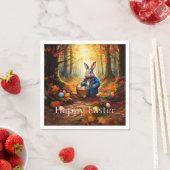 Peter Osterhase mit Ostereier Basket Napkin Serviette (Beispiel)