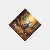 Peter Osterhase mit Ostereier Basket Napkin Serviette (Ecke)