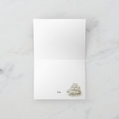 Peter Pan Baby Shower Danke Karte (Innenseite)