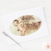 Peter Pan Flying Baby mit Fairies Sticker (Umschlag)