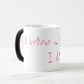 Peter Pan"ich glaube an Feen" Tasse (Vorderseite Links)