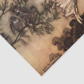 Peter Pan in Kensington arbeitet Fee-Kindes im Seidenpapier (Ausschnitt)