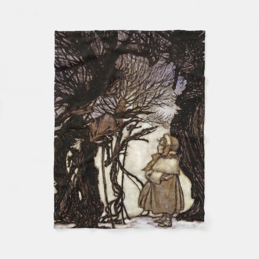 Peter Pan in Kensington arbeitet Kinder im Garten Fleecedecke (Vorderseite)