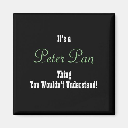 Peter Pan Magnet (Vorne)