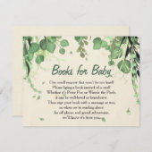 Peter Pan Neverland Bücher für Babyeinlage Begleitkarte (Vorne/Hinten)