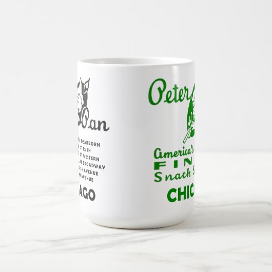 Peter Pan Snack Shop, Chicago Kaffeetasse (Mittel)