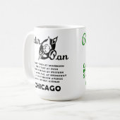 Peter Pan Snack Shop, Chicago Kaffeetasse (Vorderseite Links)