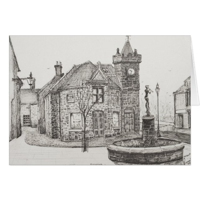 Peter Pan-Statue Kirriemuir Schottland 2007 (Vorderseite (Horizontal))