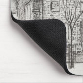 Peter Pan-Statue Kirriemuir Schottland 2007 Mousepad (Ecke)