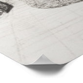 Peter Pan Statue Kirriemuir Scotland 2007 Poster (Ecke)