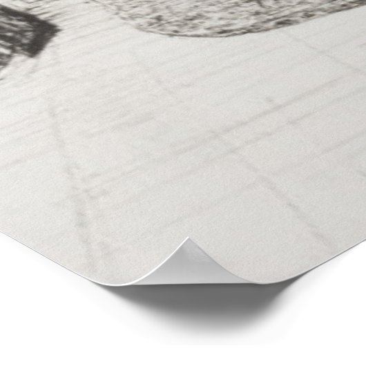 Peter Pan Statue Kirriemuir Scotland 2007 Poster (Ecke)