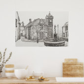 Peter Pan Statue Kirriemuir Scotland 2007 Poster (Küche)