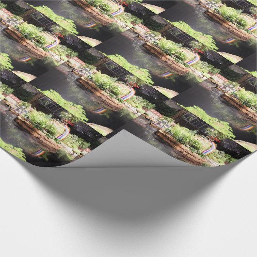 Peter Pan-Teich Geschenkpapier (Ecke)