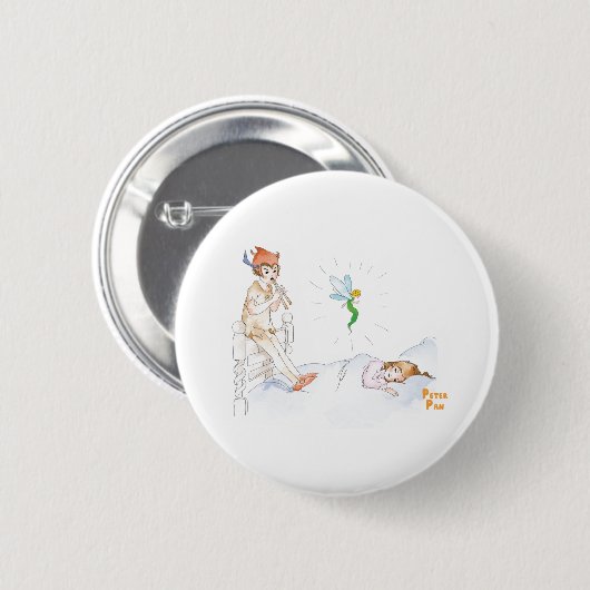 Peter Pan und Wendy Button (Vorne & Hinten)