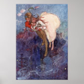 Peter Pan und Wendy von Alice B. Woodward Poster (Vorne)