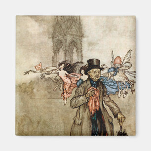 Peter Pan von Arthur Rackham Magnet