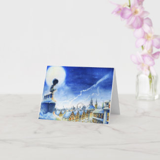 Peter Pan Weihnachtskarte Karte