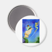 PETER PAN, WENDY, JOHN UND MICHAEL FLIEGEN WEG MAGNET (Vorderseite/Rückseite)