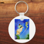 PETER PAN, WENDY, JOHN UND MICHAEL FLIEGEN WEG SCHLÜSSELANHÄNGER (Vorderseite)