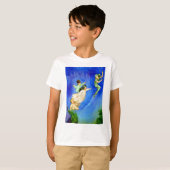 PETER PAN, WENDY, JOHN UND MICHAEL FLIEGEN WEG T-Shirt (Vorne ganz)