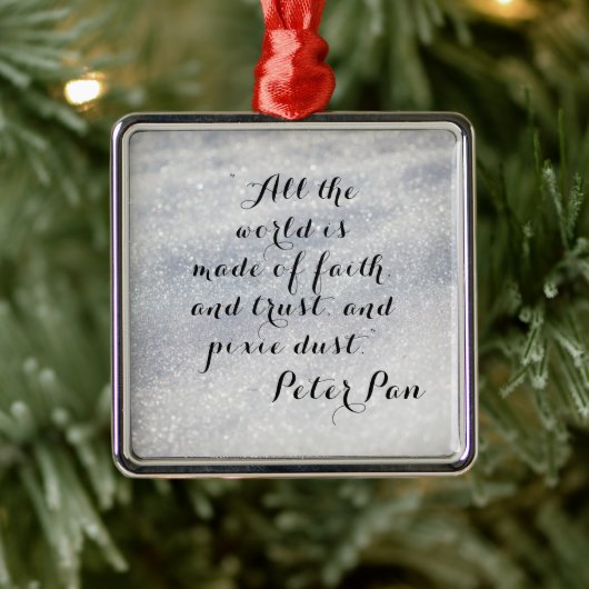 Peter Pan Zitat | Ornament (Baum)