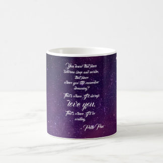 Peter Pan Zitat | Tasse