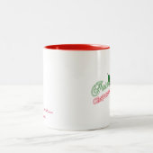 Peter Pangedenkshow-Tasse Zweifarbige Tasse (Mittel)