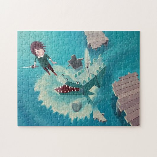 Peter Pans schmale Flucht Puzzle (Horizontal)