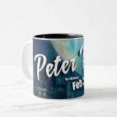 Peter- PanTasse Zweifarbige Tasse (Vorderseite Links)