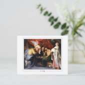 Peter Paul Rubens #152 - Fine Art Postcard Postkarte (Stehend Vorderseite)