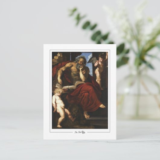 Peter Paul Rubens #217 - Fine Art Postcard Postkarte (Stehend Vorderseite)