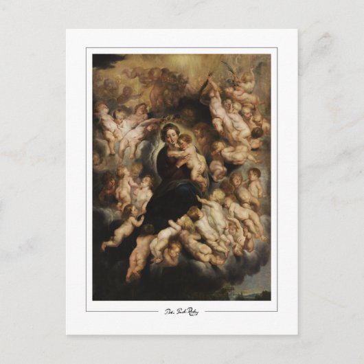 Peter Paul Rubens #250 - Fine Art Postcard Postkarte (Vorderseite)