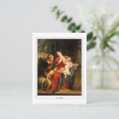 Peter Paul Rubens #27 - Fine Art Postcard Postkarte (Stehend Vorderseite)