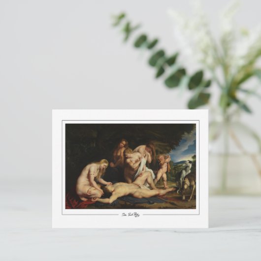 Peter Paul Rubens #55 - Fine Art Postcard Postkarte (Stehend Vorderseite)