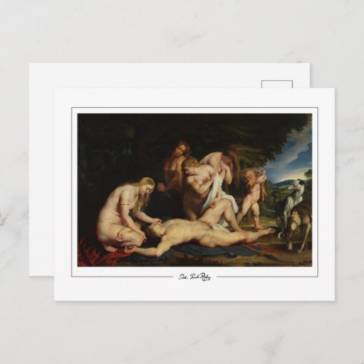 Peter Paul Rubens #55 - Fine Art Postcard Postkarte (Vorne/Hinten)
