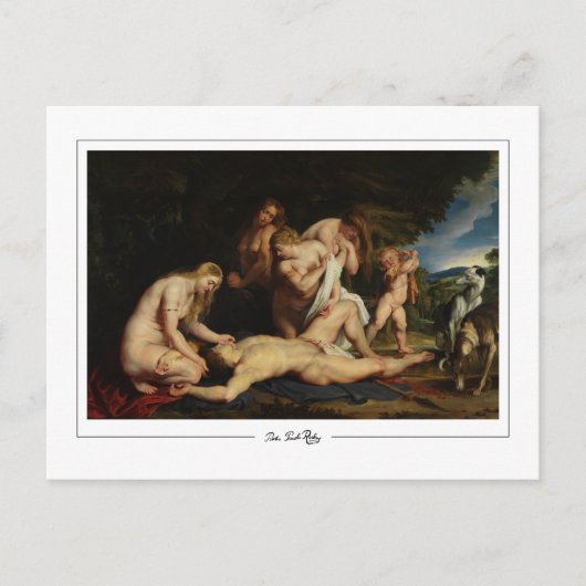 Peter Paul Rubens #55 - Fine Art Postcard Postkarte (Vorderseite)