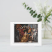 Peter Paul Rubens #59 - Fine Art Postcard Postkarte (Stehend Vorderseite)